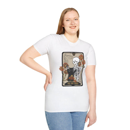 The Cat Lover Tarot Halloween Tee