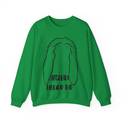 Afghan Hound Dad Crewneck