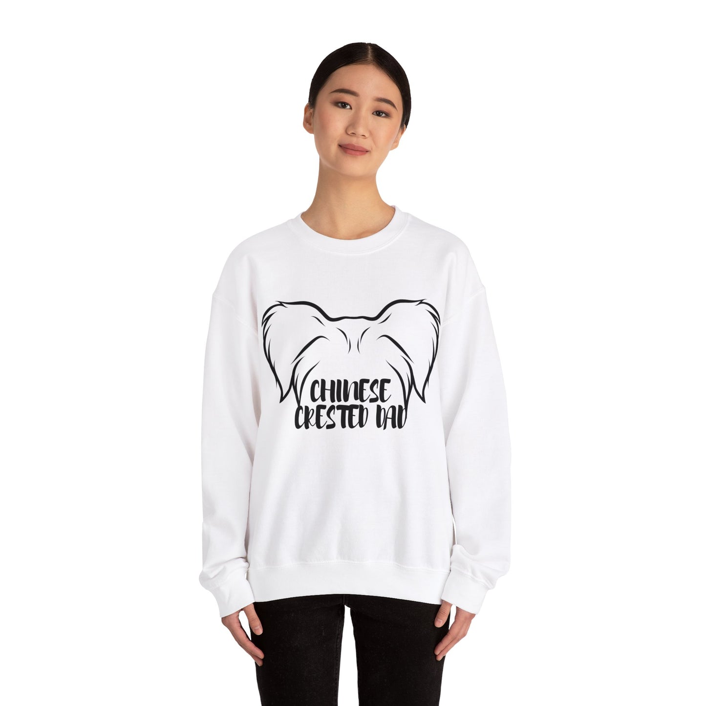 Chinese Crested Dad Crewneck