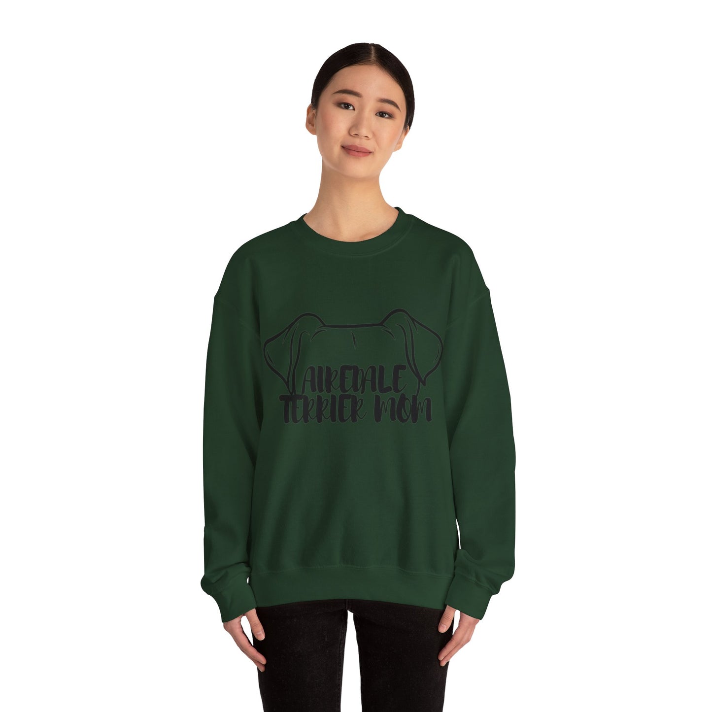 Airedale Terrier Mom Crewneck