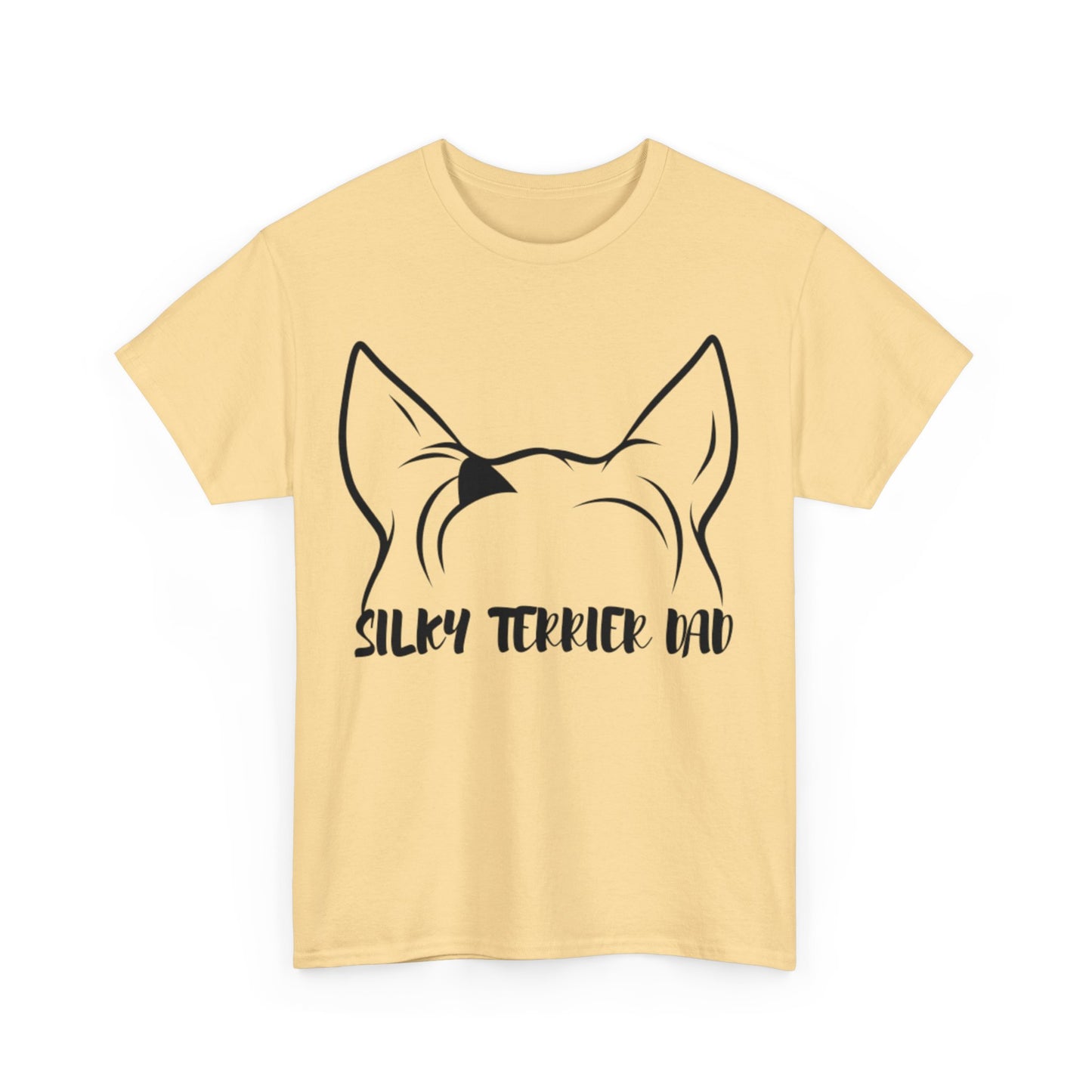 Silky Terrier Dad Tee