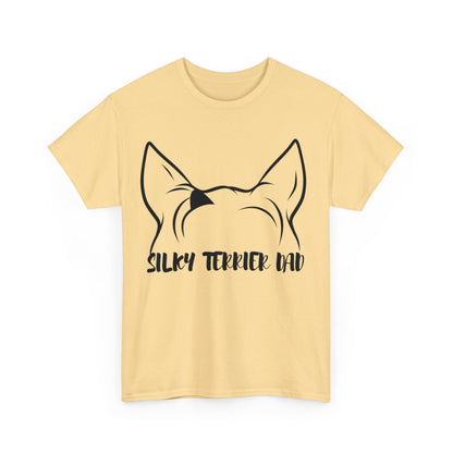 Silky Terrier Dad Tee