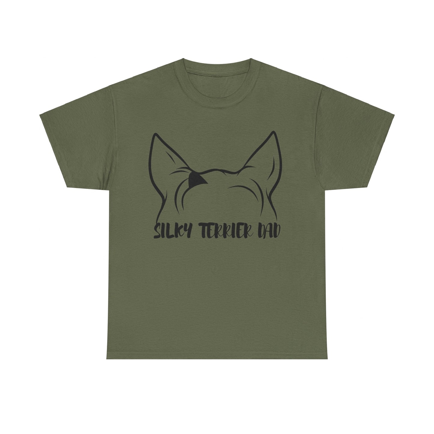 Silky Terrier Dad Tee