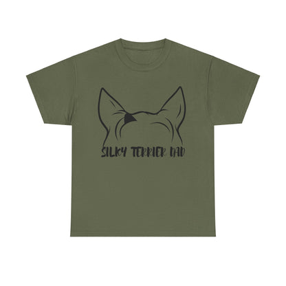 Silky Terrier Dad Tee