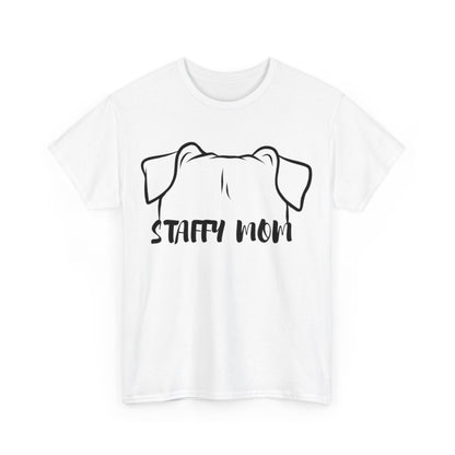 Staffordshire Bull Terrier Mom Tee