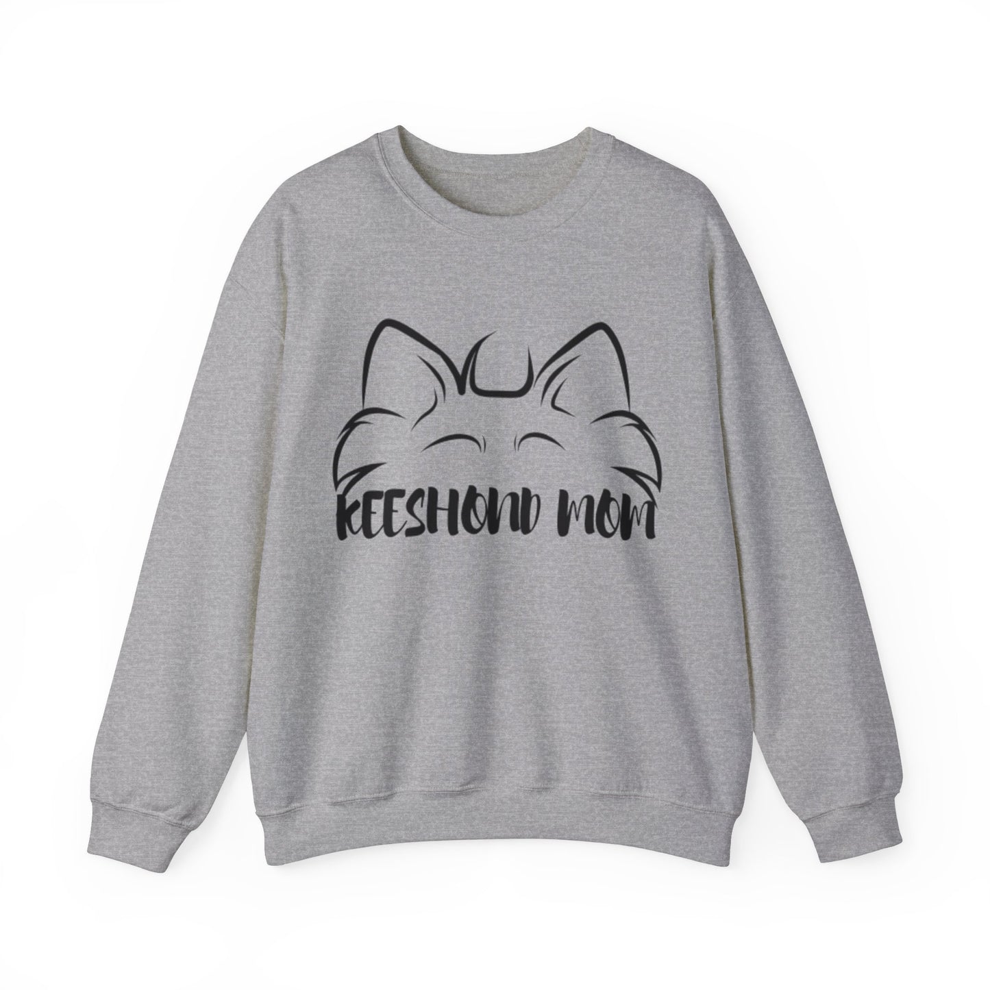 Keeshond Mom Crewneck