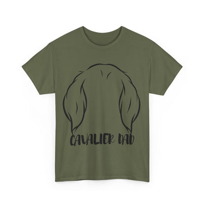 Cavalier King Charles Spaniel Dad Tee