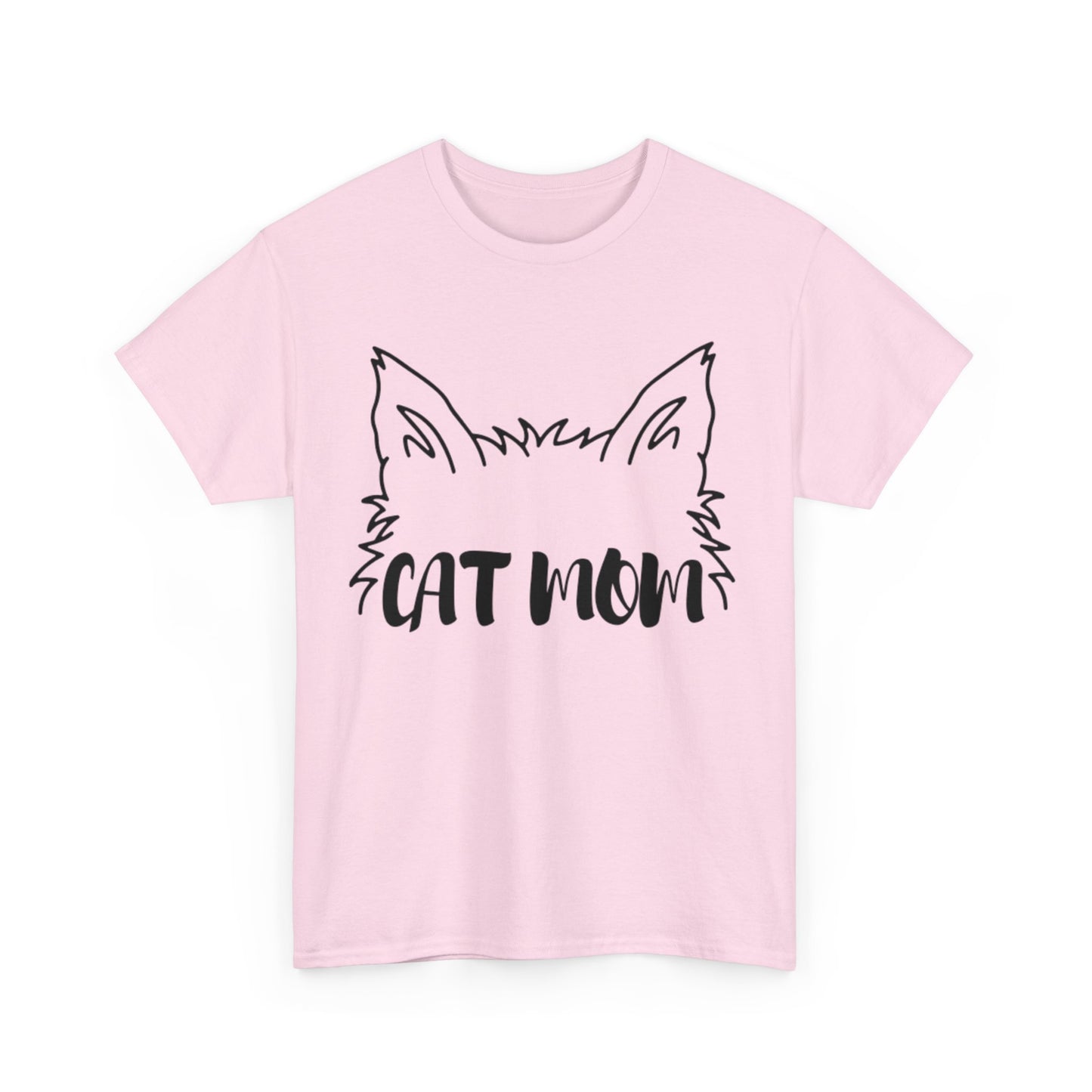 Long-Haired Cat Mom Tee