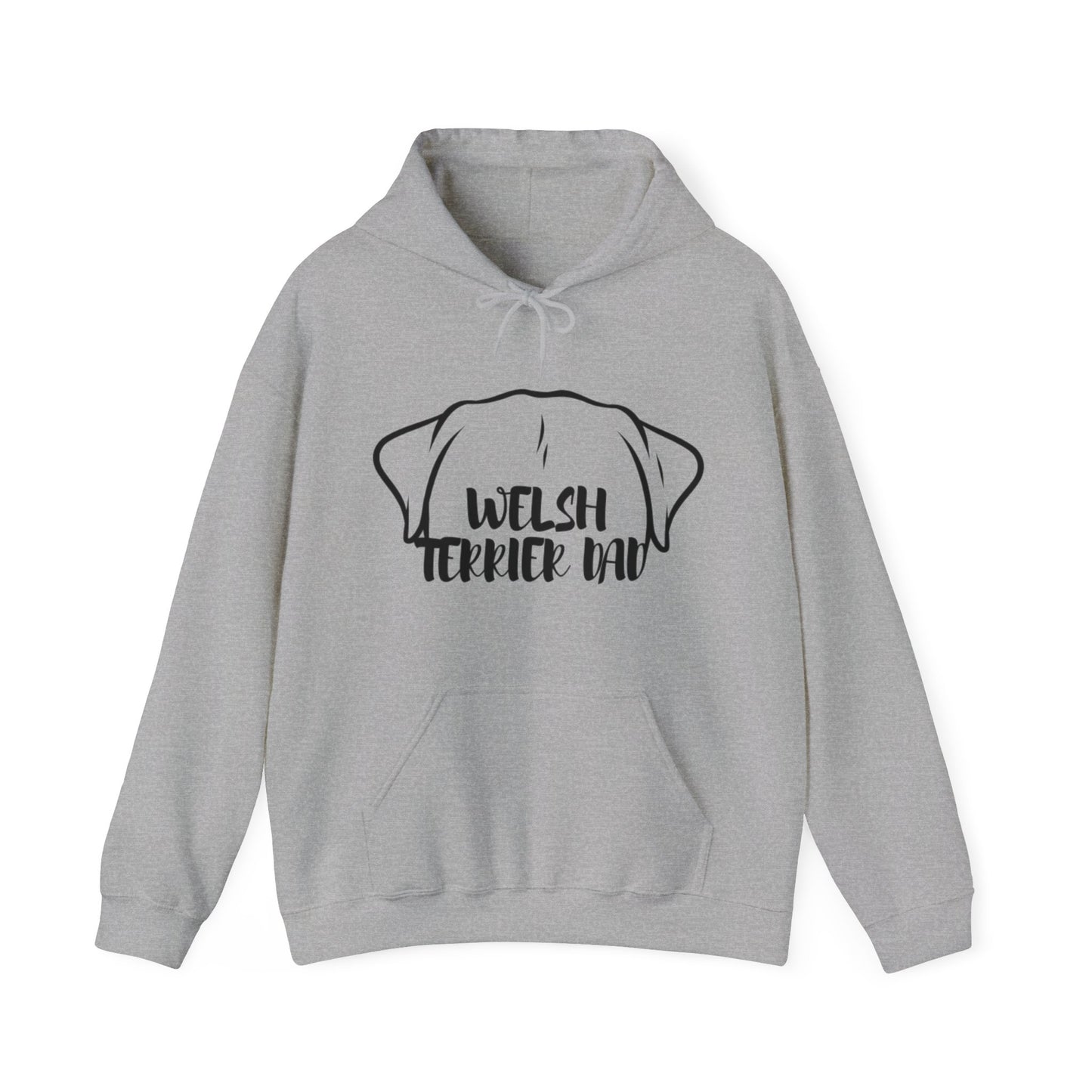 Welsh Terrier Dad Hoodie