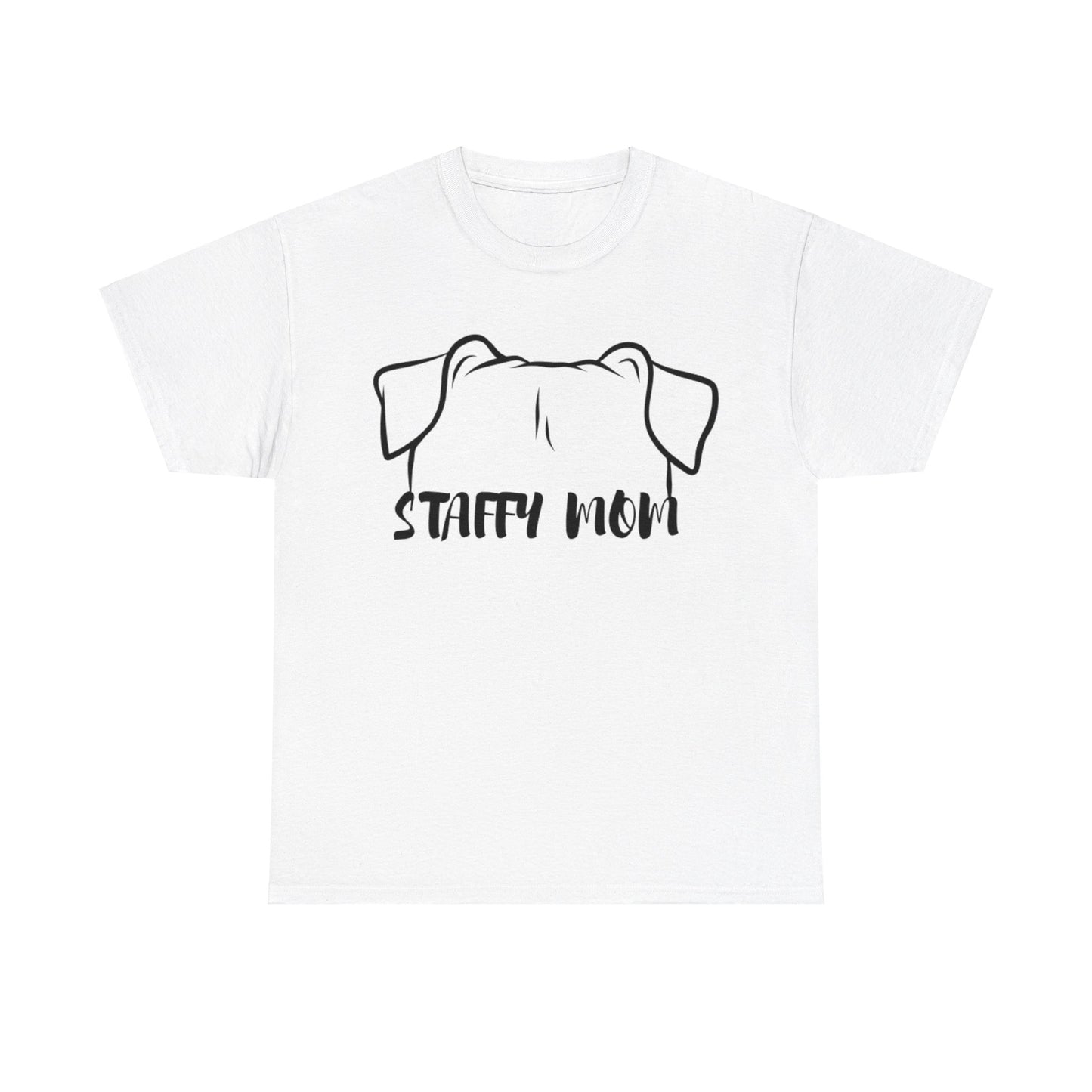 Staffordshire Bull Terrier Mom Tee