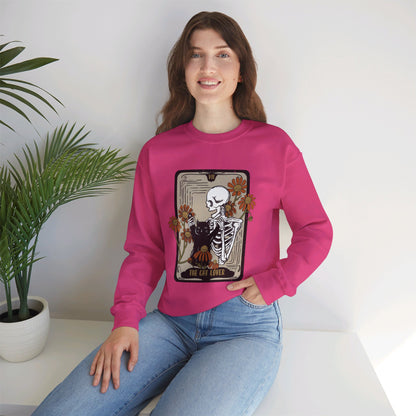 The Cat Lovers Tarot Halloween Crewneck