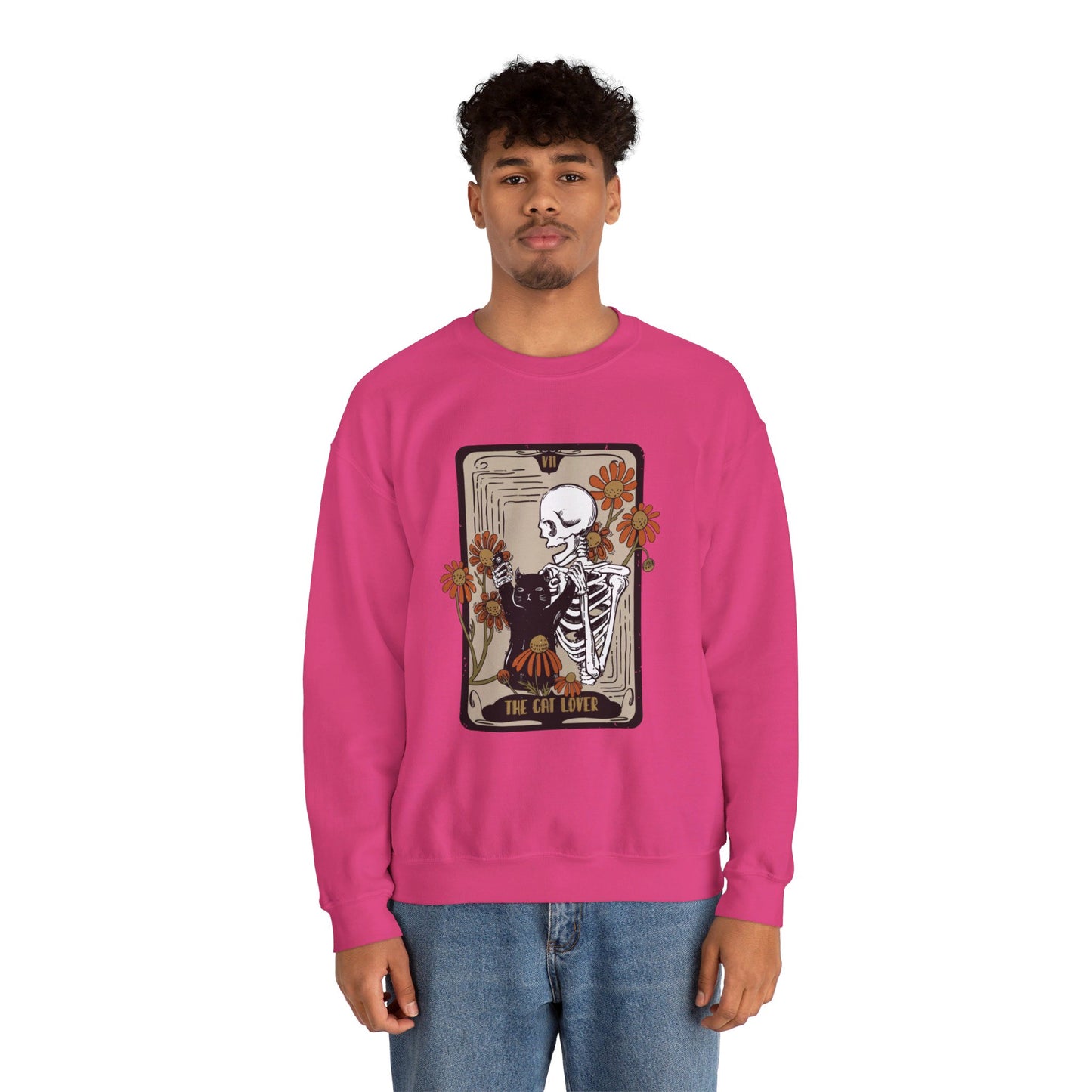 The Cat Lovers Tarot Halloween Crewneck