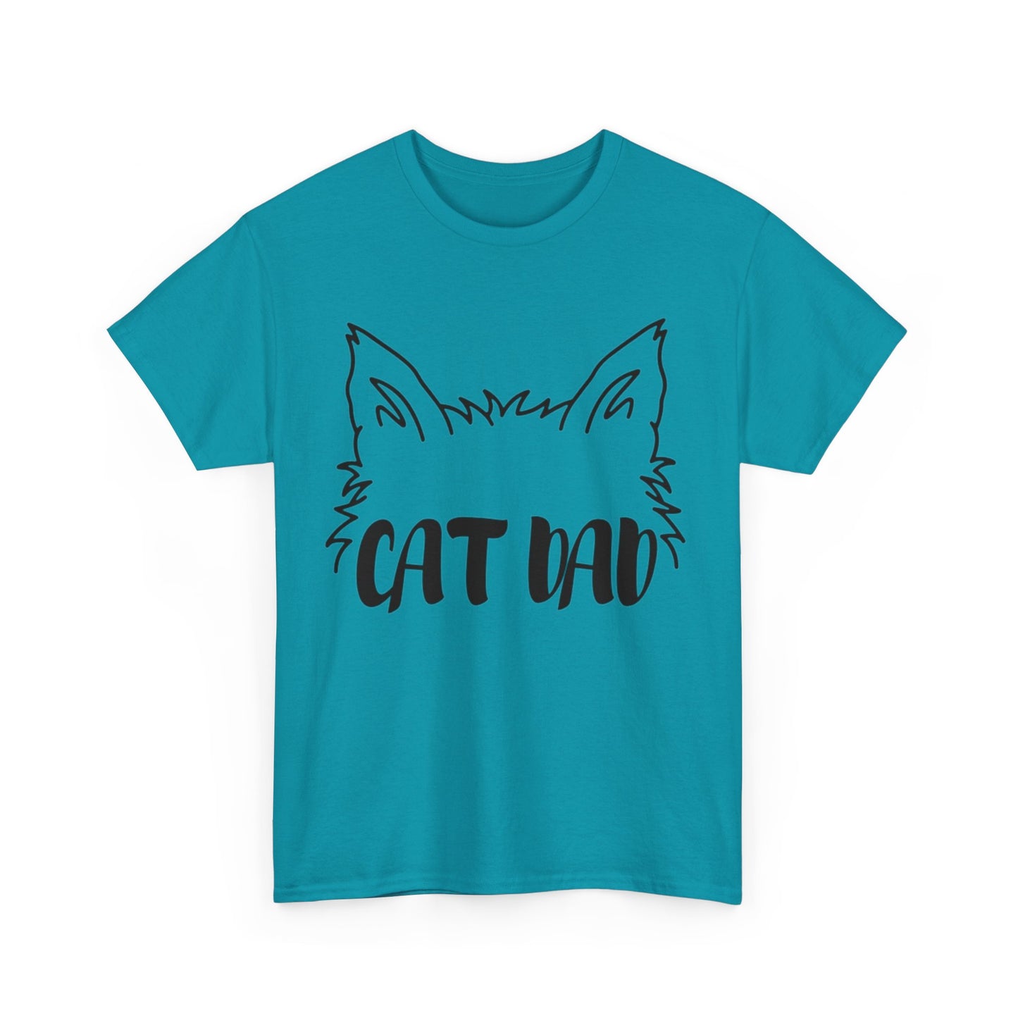 Long-Haired Cat Dad Tee