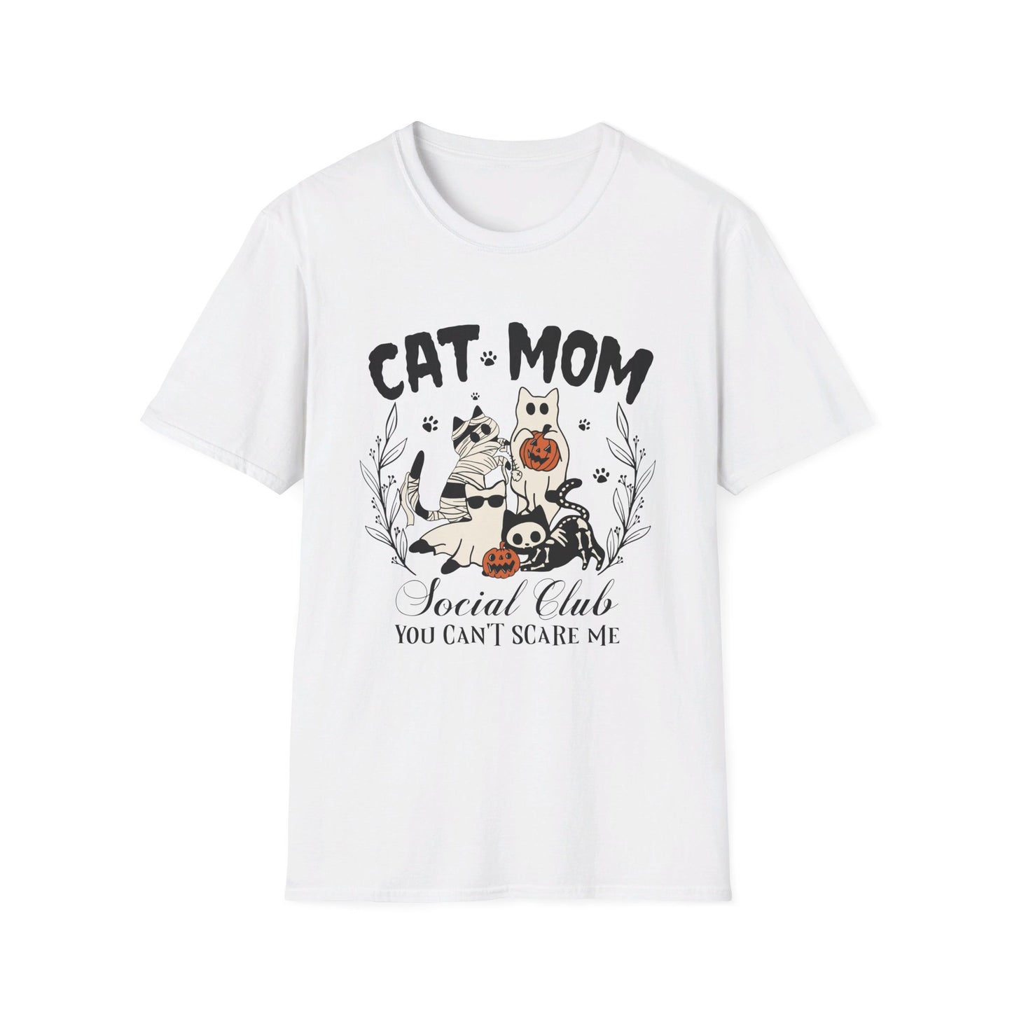 Cat Mom Social Club Halloween Tee