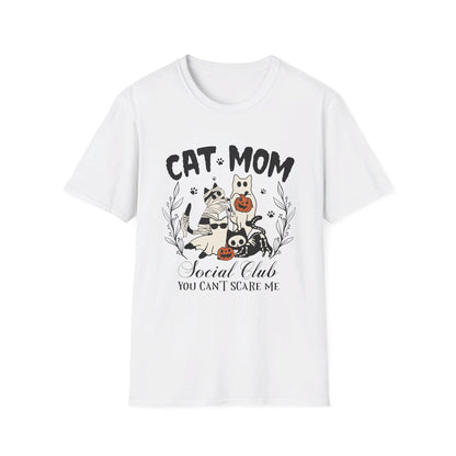 Cat Mom Social Club Halloween Tee