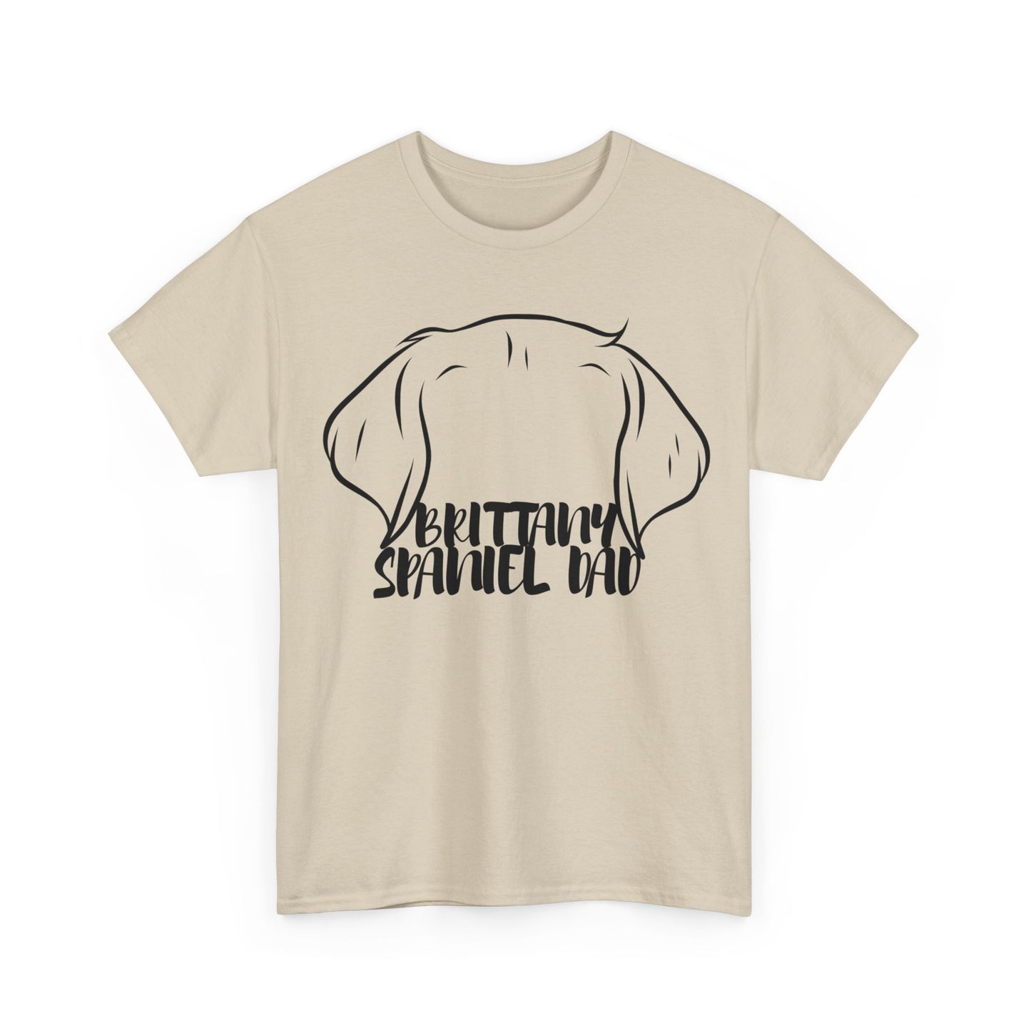 Brittany Spaniel Dad Tee