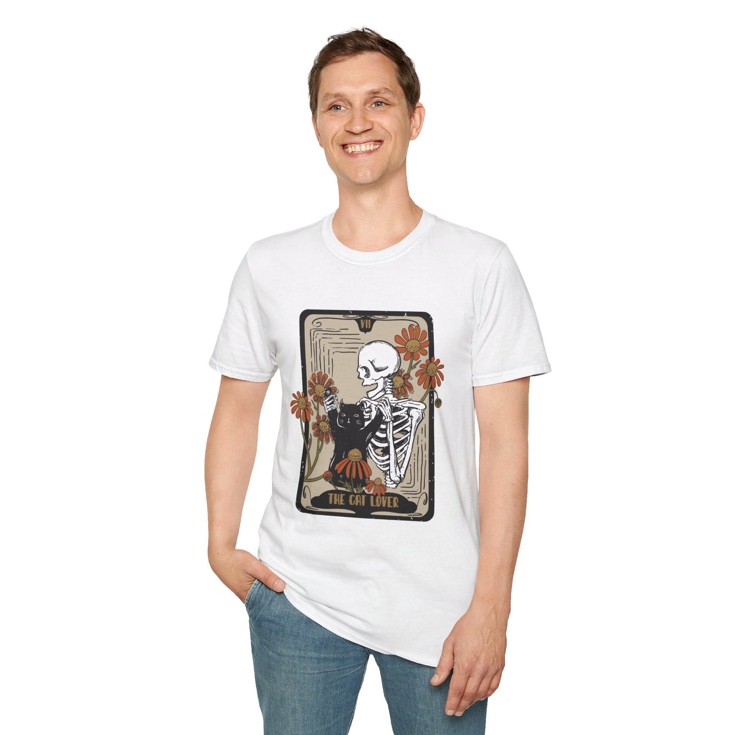 The Cat Lover Tarot Halloween Tee