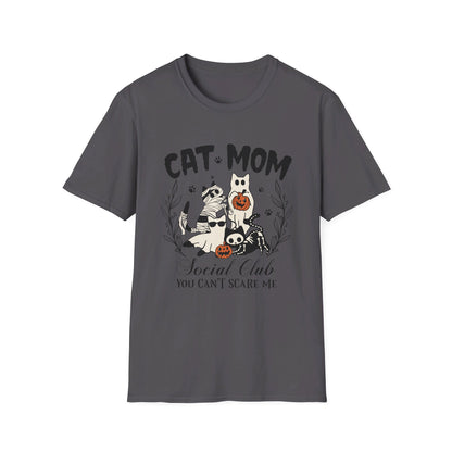 Cat Mom Social Club Halloween Tee