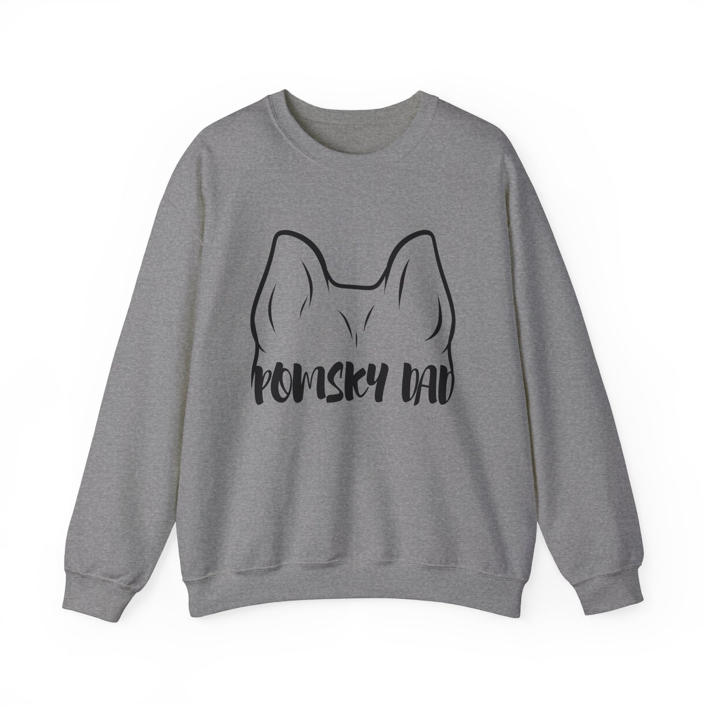 Pomsky Dad Crewneck