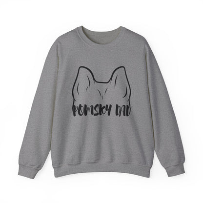 Pomsky Dad Crewneck