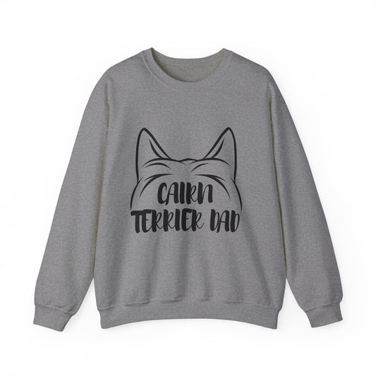 Cairn Terrier Dad Crewneck