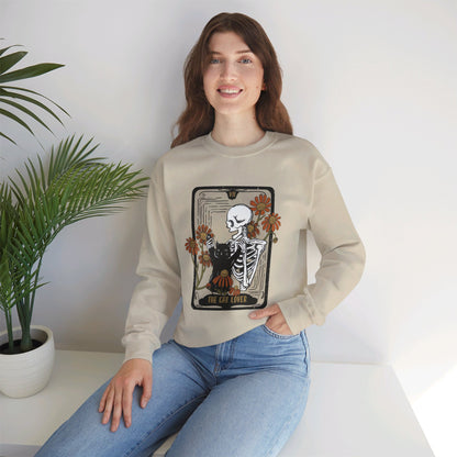 The Cat Lovers Tarot Halloween Crewneck