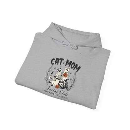 Cat Mom Social Club Halloween Hoodie