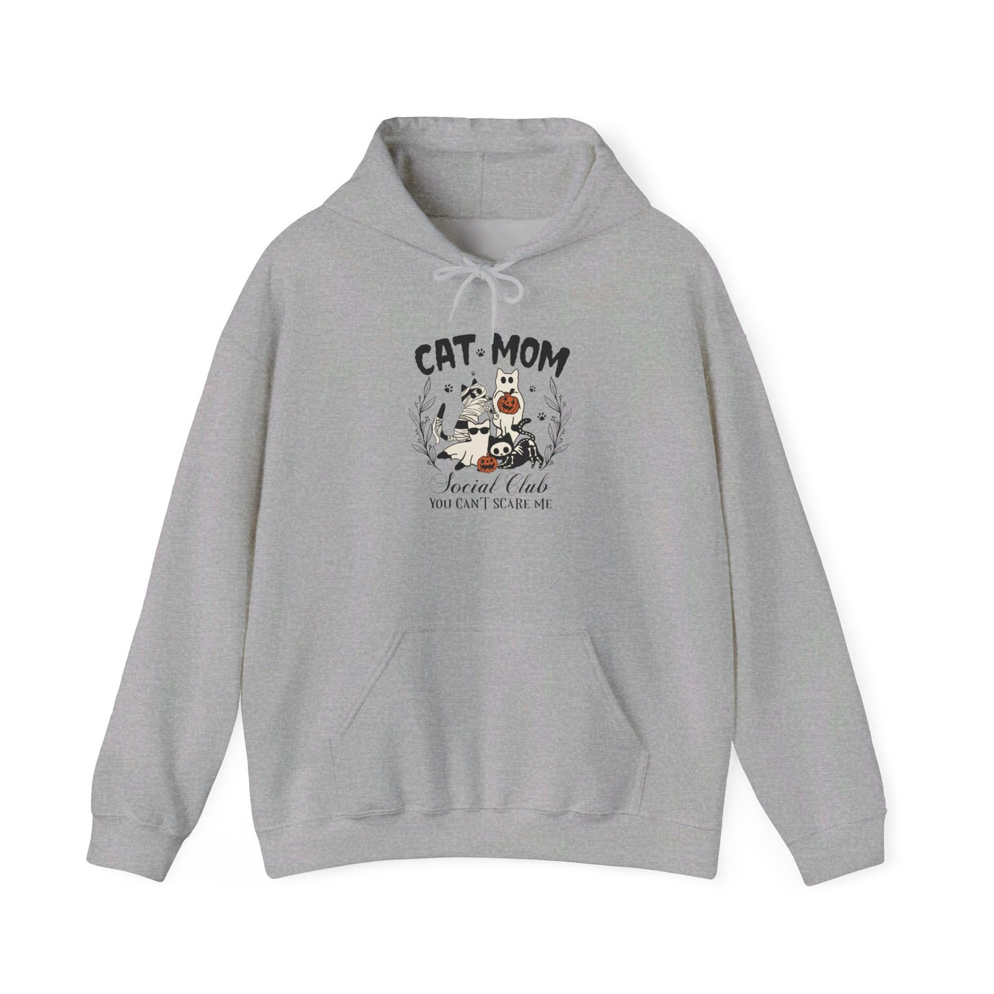 Cat Mom Social Club Halloween Hoodie