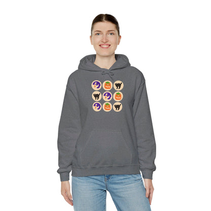 Halloween Cat Cookie Hoodie