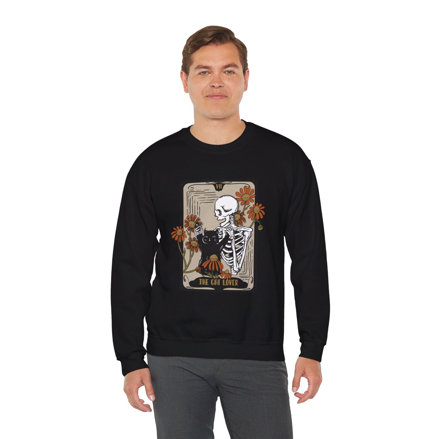 The Cat Lovers Tarot Halloween Crewneck