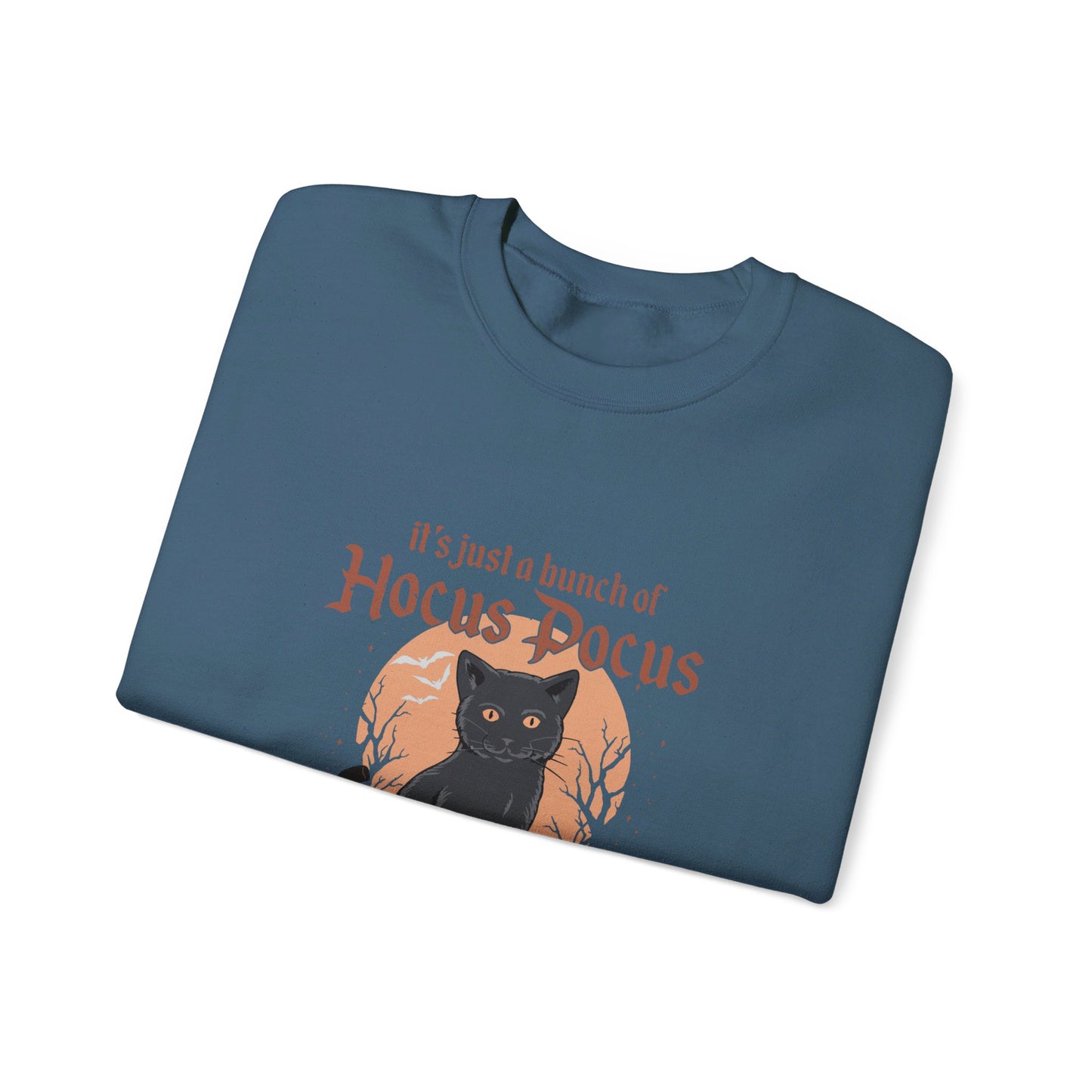 A Bunch of Hocus Pocus Halloween Cat Crewneck