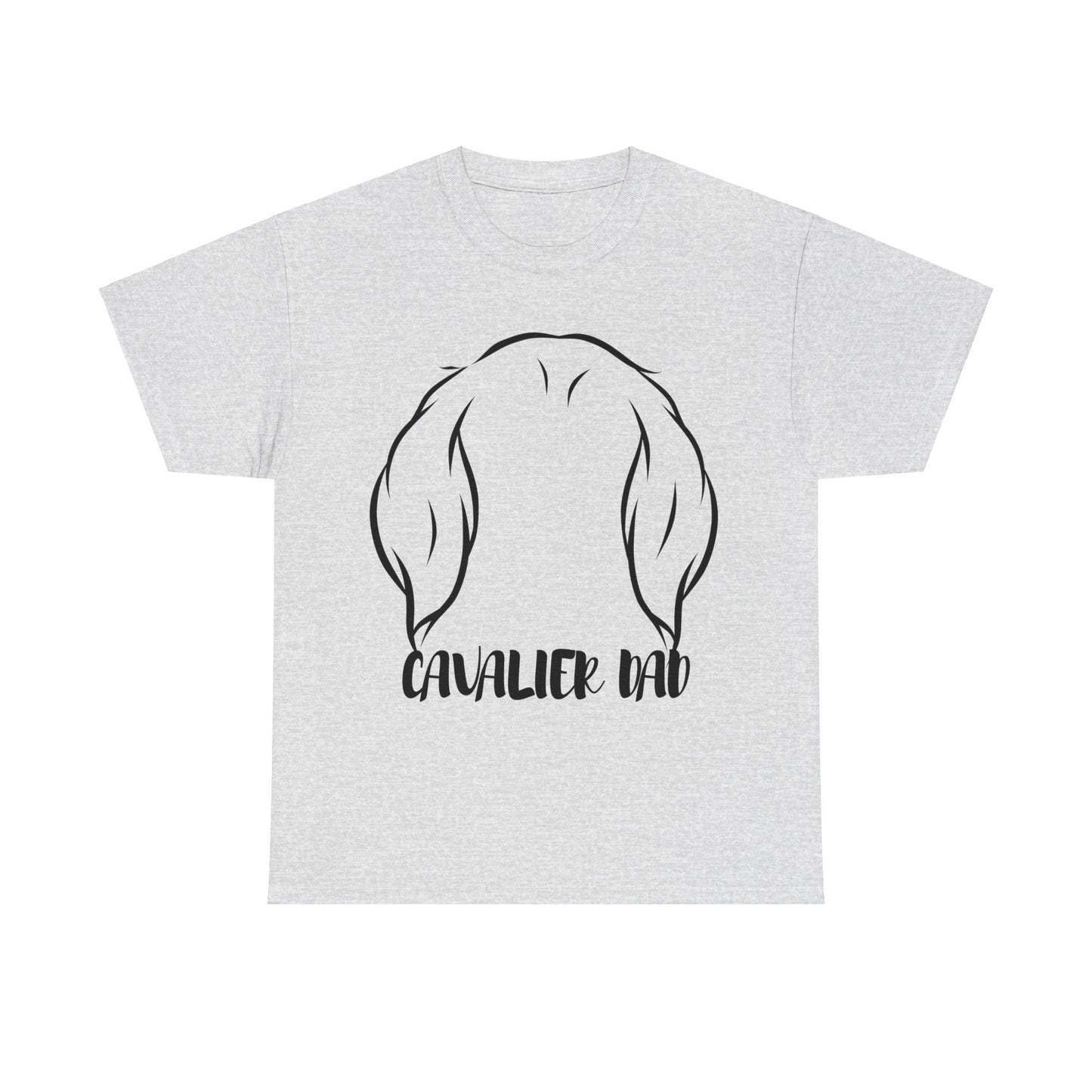 Cavalier King Charles Spaniel Dad Tee