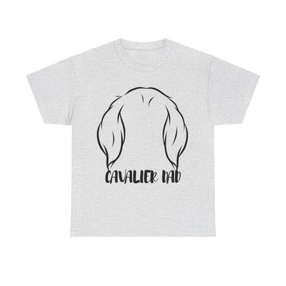 Cavalier King Charles Spaniel Dad Tee