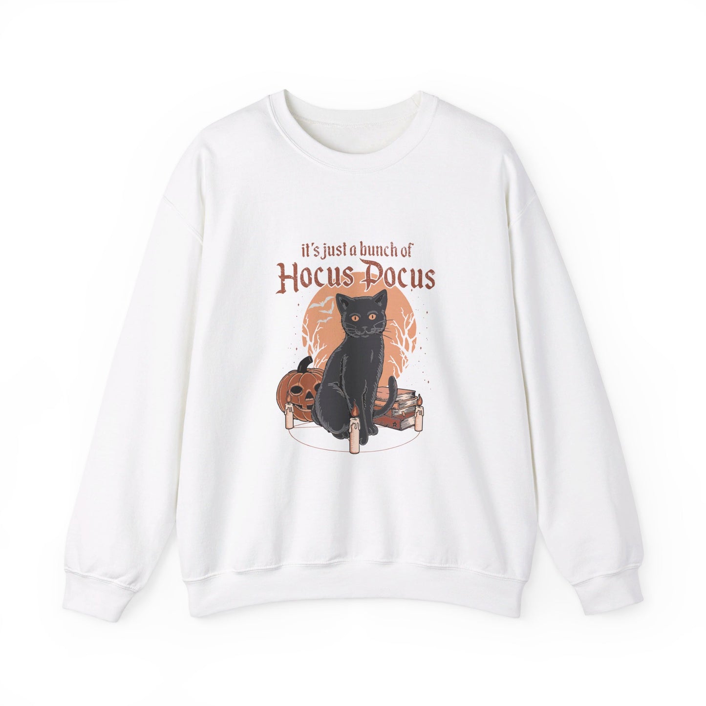 A Bunch of Hocus Pocus Halloween Cat Crewneck