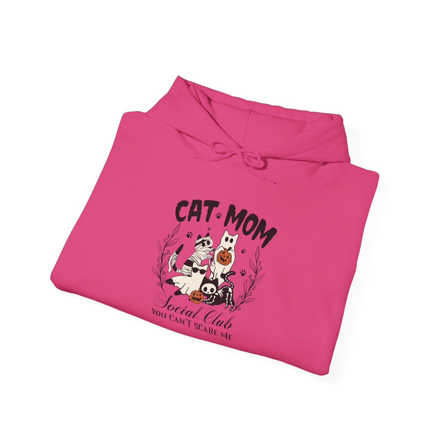 Cat Mom Social Club Halloween Hoodie