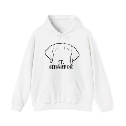 Saint Bernard Dad Hoodie