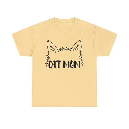 Long-Haired Cat Mom Tee