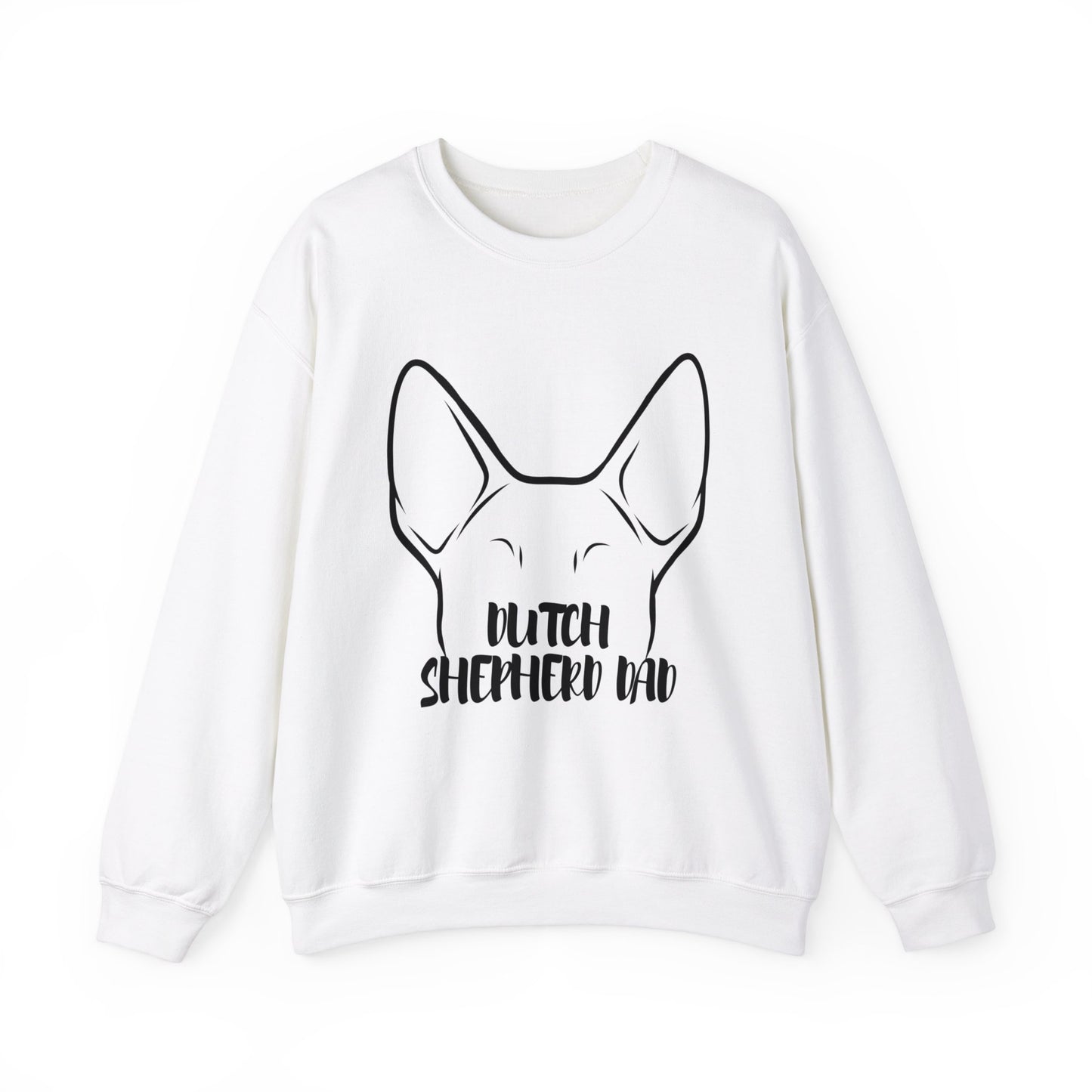 Dutch Shepherd Dad Crewneck