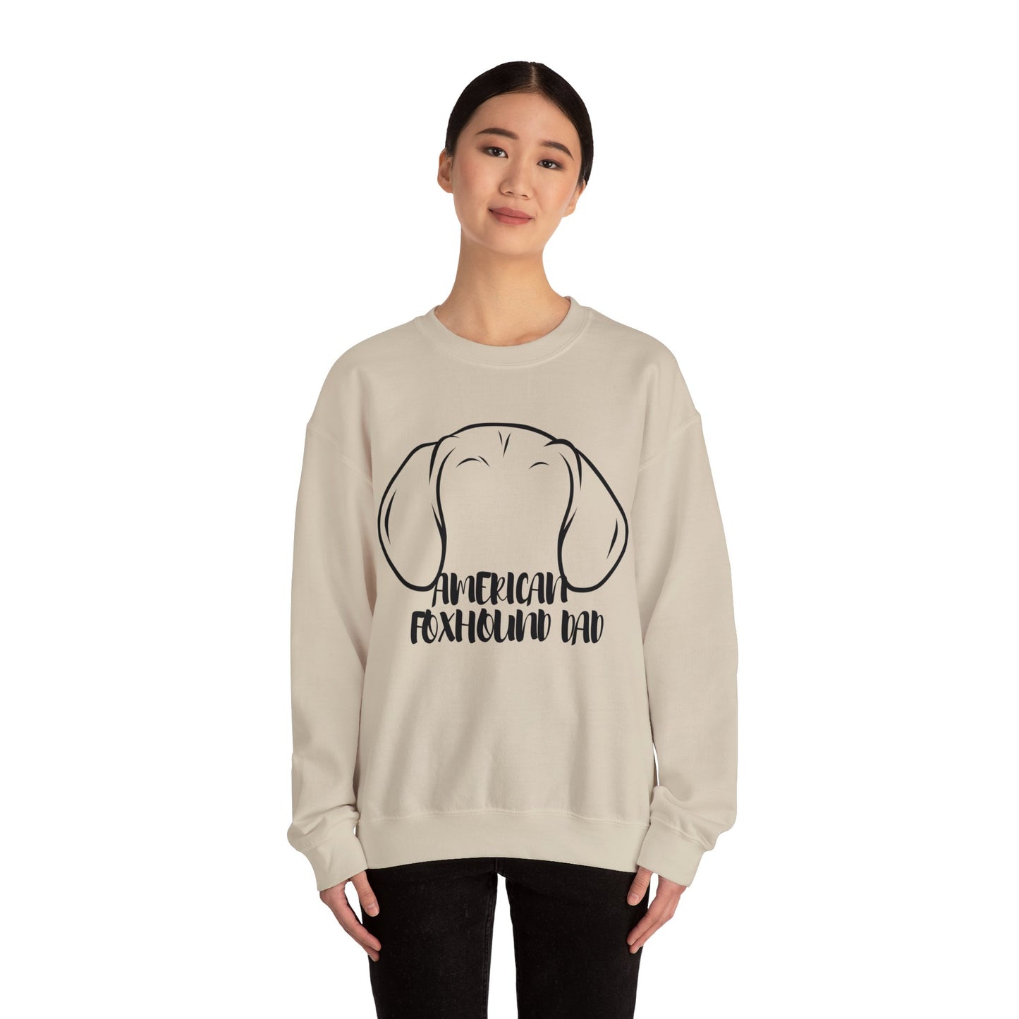 American Foxhound Dad Crewneck