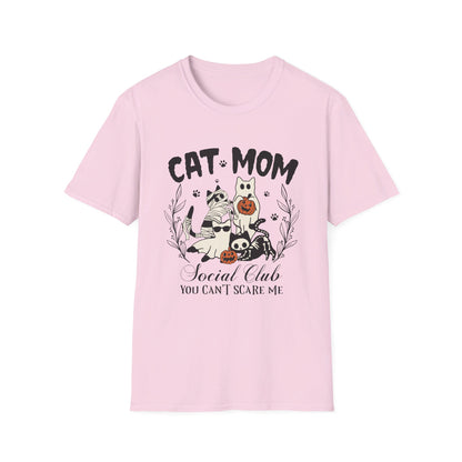 Cat Mom Social Club Halloween Tee