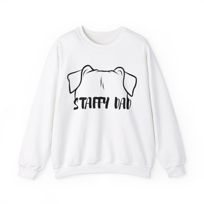 Staffordshire Terrier Dad Crewneck