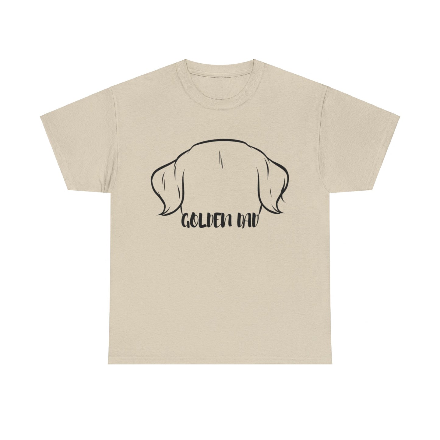 Golden Retriever Dad Tee