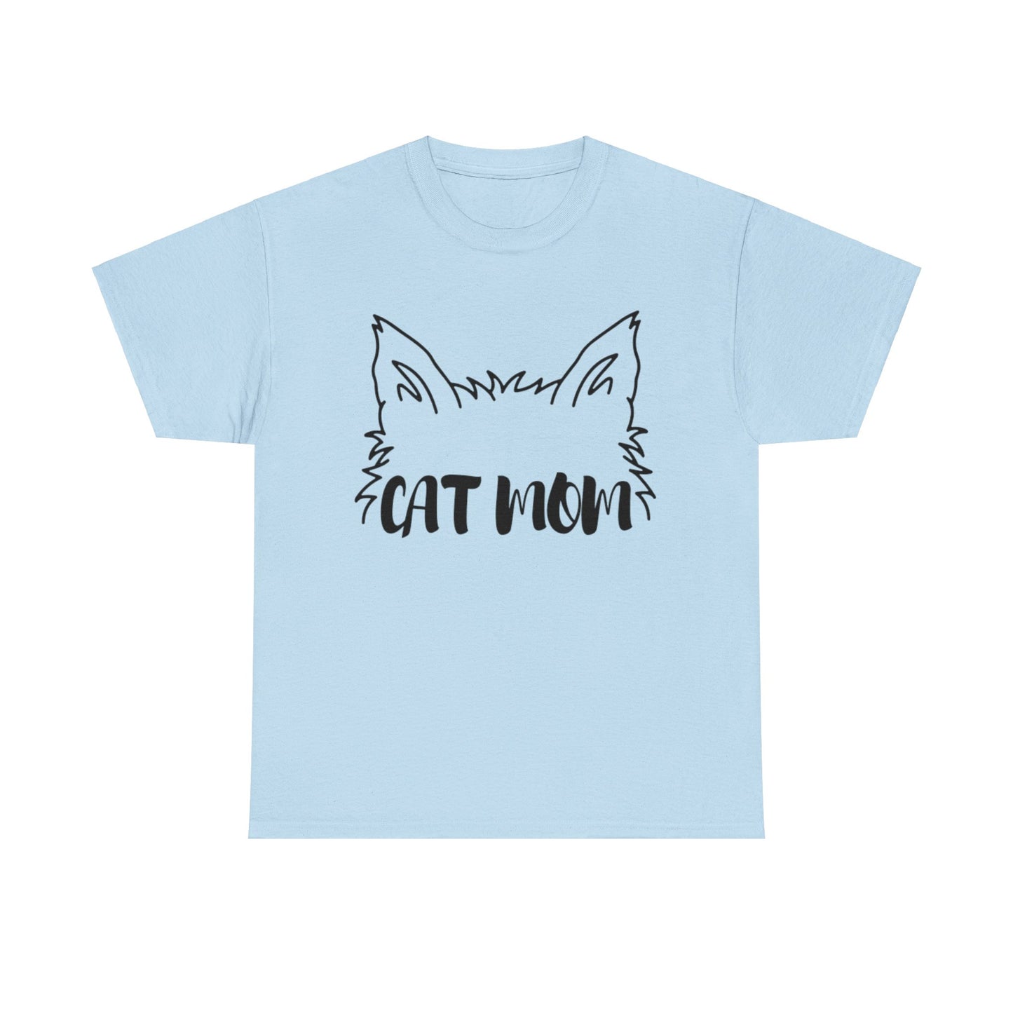 Long-Haired Cat Mom Tee