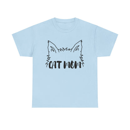 Long-Haired Cat Mom Tee