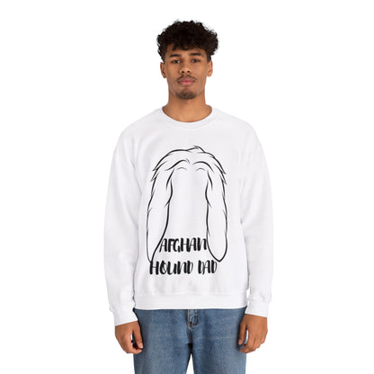 Afghan Hound Dad Crewneck