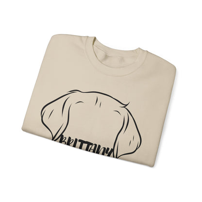 Brittany Spaniel Dad Crewneck