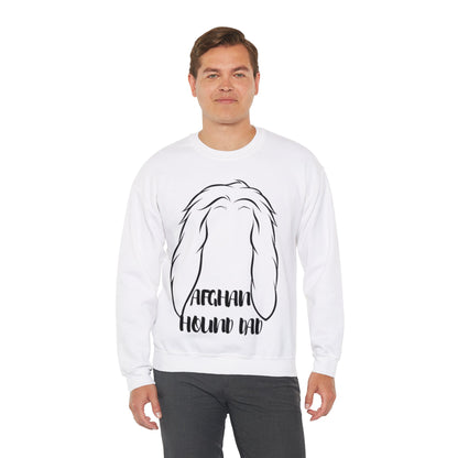 Afghan Hound Dad Crewneck