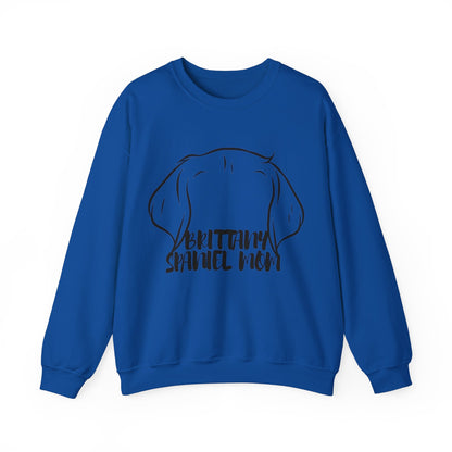 Brittany Spaniel Mom Crewneck