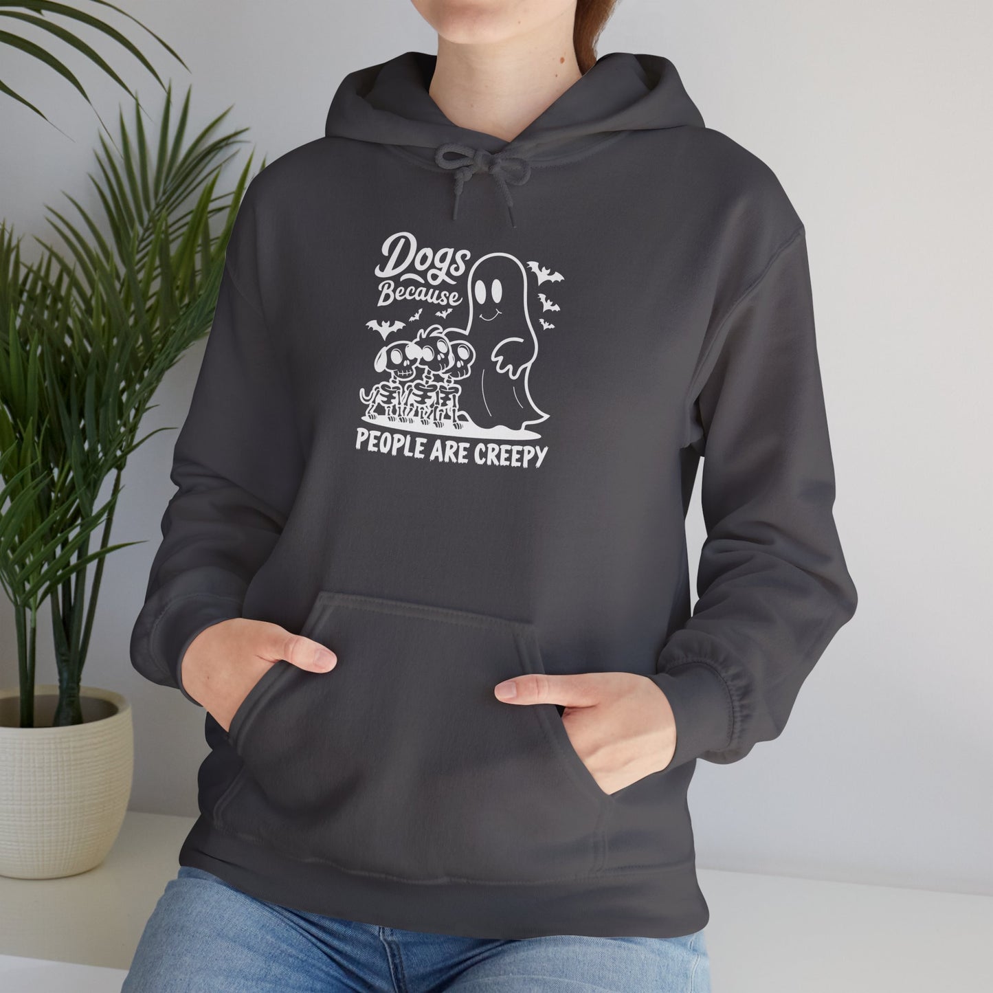 Dogs, Because People Are Creepy Halloween Hoodie