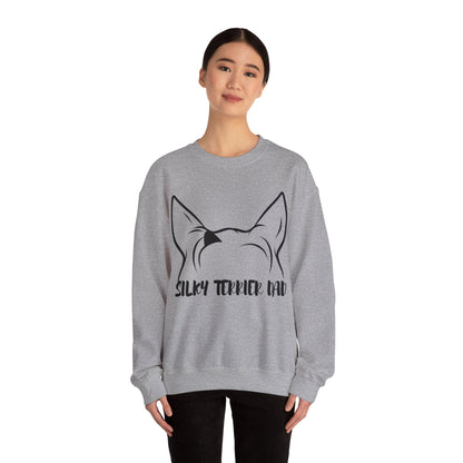 Silky Terrier Dad Crewneck